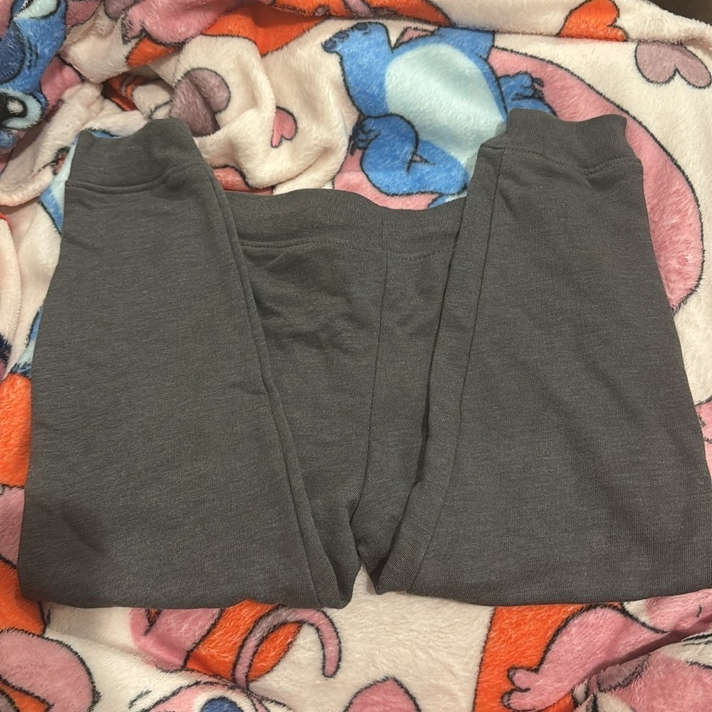 Kids Gray Jogger Shorts - Picture 2 of 3
